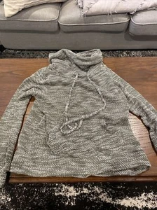Suéter Pullover LOVEAPPELLA STITCH FIX Cuello Capucha Gris Talla S Bolsillo Canguro 1546 - Imagen 1 de 8