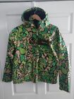 Special Blend Snowboarding Green Jacket With Hood Size Small Mens Retro