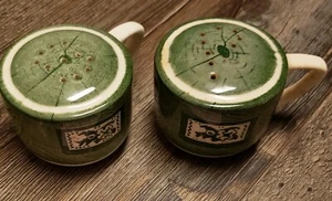 1950's Royal China Colonial Homestead Life Magazine Salt and Pepper Shakers SET - Picture 1 of 5