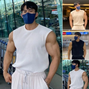 Canottiera Uomo Fitness Muscolare Senza Maniche Allenamento Palestra Sport T Shirt Pullov ‡ - Foto 1 di 18