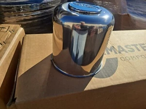 EZ LUBE STAINLESS CTR CAP 4.25" (6 LUG 15/16" USUALLY) BUDDY BEARING FRIENDLY - Picture 1 of 5