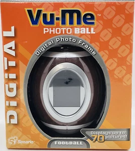 Senario VU-ME Digital Football Photo Ball - Displays 70 Photos -Easy to Use NIB - Picture 1 of 5