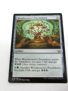 2016 Magic the Gathering MTG Woodweaver's Puzzleknot (240/264) Kaladesh LP - Bild 1 von 2
