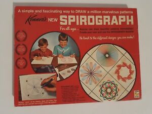 Vintage 1967 Kenner's New Spirograph #401 1st Edition Complete Parts sealed.