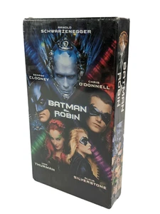 Batman & Robin (VHS 1997) Clooney New Sealed  - Picture 1 of 7