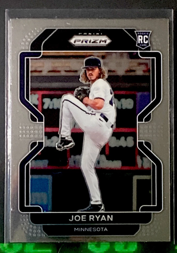 2022 Panini Prizm   Joe Ryan RC #81 Minnesota Twins - Image 1 of 3
