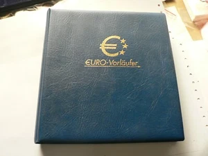 Briefmarken Sammlung EURO Vorläufer Marken in 2 Falzlose vordruck alben 100 Blat - Picture 1 of 23