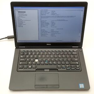 Dell Latitude 5480 Laptop 14" FHD Intel Core i5 7440HQ 2.80GHZ 8GB NO HDD/BATT