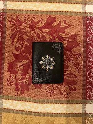 Carteira cromada, coração - Imagem 1 de 2