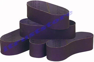 5 PIEZAS CINTURONES DE PAPEL DE LIJA DE 6"" x 48"" LIJADORA DE ARENA 80 ÓXIDO DE ALUMINIO - Imagen 1 de 3
