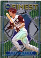1995 Topps Finest Bret Boone #54 Cincinnati Reds