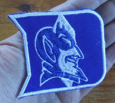 Duke University Blue Devils Embroidered Iron On Sports College Patch - Image 1 of 4