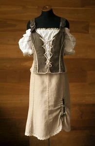 Vintage Bavarian linen suit Country Line, size 2xl, 3xl - Picture 1 of 10