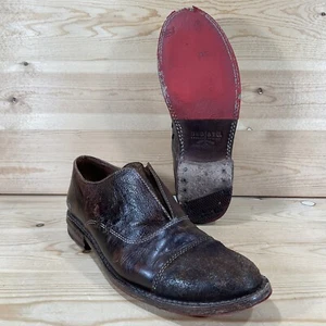 Bed Stu Cobbler Series Rose Slip On Loafers Shoes Women's 8 Handmade Leather USA - Picture 1 of 11