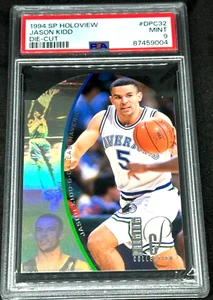 🔥1994 SP Holoview Jason Kidd Die-Cut MINT 9 PSA🔥LOW POP RARE! - Picture 1 of 2