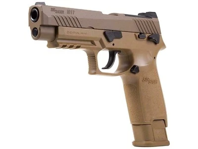 Sig Sauer M17 .177 Caliber Blowback Coyote Tan Semiautomatic CO2 Air Pistol - Image 1 of 4