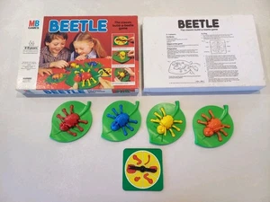 BEETLE The Classic Build A Beetle Game - Vintage 1981 MB Game -complete - Picture 1 of 6