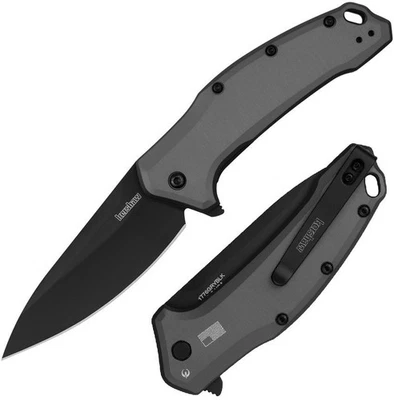 Kershaw Link Assisted Folding Knife 3.25" 420HC Steel Blade Aluminum Handle - Image 1 of 3