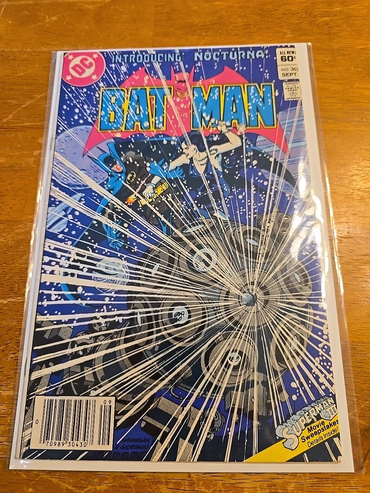 DC Comics Batman #363 (1983) First Full Appearance of Nocturna, Copper Age - Image 1 of 1