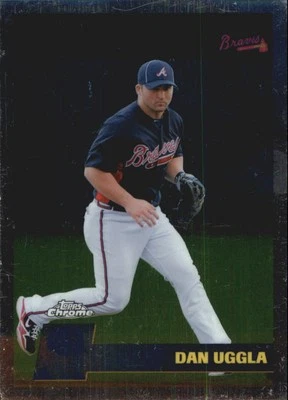 2011 Topps Chrome Vintage Chrome #VC16 Dan Uggla - BB - Image 1 of 2