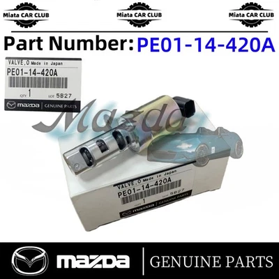 Mazda 12-25 CX-9 CX-90 Engine Variable Valve Timing (VVT) Solenoid PE01-14-420A - Image 1 of 4