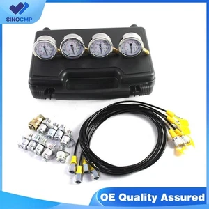 10/25/40/60 MPa Hydraulic Pressure Gauge Test Kit For CAT/CASE/Komatsu Excavator - Picture 1 of 6