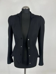 Women’s Thierry Mugler Activ Made in Italy Vintage 80s Blazer Size S - Picture 1 of 12