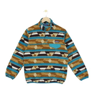 Patagonia Synchilla Fleece Jumper Womens Size XS Multicoloured Guatemalan Tango - Picture 1 of 15