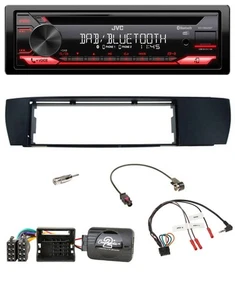 JVC CD DAB USB Bluetooth Lenkrad Autoradio für BMW X3 04-10 E83 seitlich - Bild 1 von 10