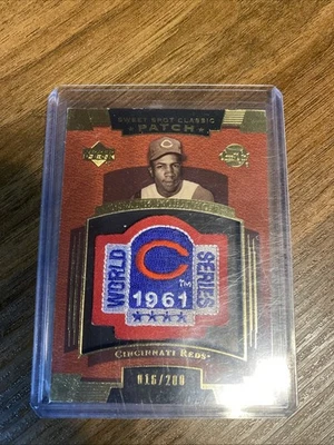 Parche comercial Upper Deck Gold Frank Robinson WS 2004/200 Foto 1 de 3