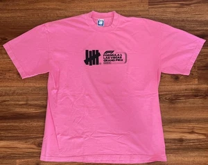 Undefeated X Formula 1 Las Vegas Grand Prix Size XL Pink Collab Racing - Picture 1 of 7