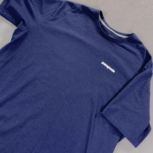 Patagonia Shirt Herren XL Navy Responsibili-Tee P-6 Logo Grafik Kurzarm - Bild 1 von 10