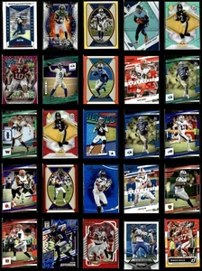 (25) Serial Numbered Superstar Football Card Lot Josh Allen Joe Burrow Kelce! - Picture 1 of 11