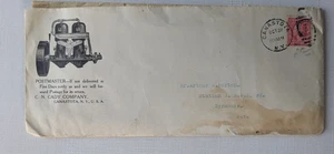1915 C.N. Cady Co Canastota NY Tuttle Gas Engine Advertising Covers Letters - Picture 1 of 5