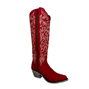 Liberty Black Ladies No Grease Rojo Red Round Toe Boots LB-712988X - Picture 1 of 70