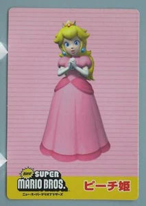 Tarjeta anime de jcc de princesa melocotón super Mario rara de Nintendo hecha en Japón Envío gratuito - Imagen 1 de 10