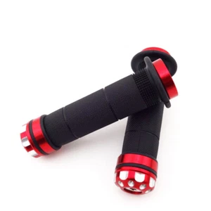Red 7/8" 22mm Left Right Handle Grips For Roketa Sunl Taotao ATV Quad 4 Wheeler - Bild 1 von 8