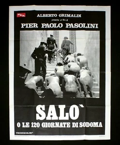 SALO OR THE 120 DAYS OF SODOM italian poster Pasolini Salò o giornate di Sodoma - Picture 1 of 1