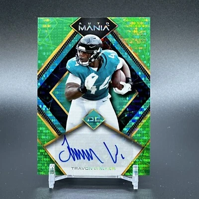 Travon Walker 2022 Wild Card #'d /7 Auto Mania Autograph Green - Jaguars RC - Image 1 of 3