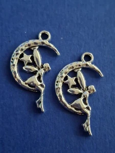 CHARMS 'FAIRY MOON' (set of 2) - Picture 1 of 2