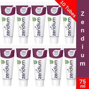10 x Zendium Extra White Teeth Gum Sensitivity Problems Mild Toothpaste 75 ml - Picture 1 of 5