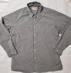 Wrangler Authentic Hemd Herren XL Tall braun kariert Workwear - Bild 1 von 5
