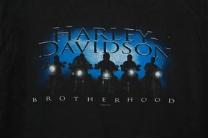 Men's Harley Davidson Brotherhood Chester's Reno, Nevada T-Shirt, Size 2XL Black - Picture 1 of 8