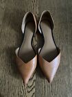 3.1 Phillip Lim Flats D?Orsay Nude Beige Tan Pointed Toe Almond 38.5