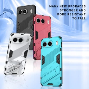 For OnePlus Nord 4 5G, Shockproof Hybrid Armor Stand Hard Dual Case Cover - Picture 1 of 23