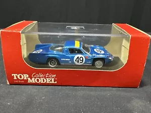 Top Model TMC 218 Alphine A 210 Le Mans 67 #49 blu auto pressofusa scala 1:43 - Foto 1 di 18