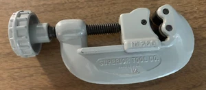 Superior Pipe/Tubing Cutter 1/8"-1-1/8" No. 350 Plumbing Steel USA Gray NEW - Picture 1 of 2