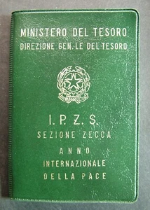 1986 Italian Republic 500 Lire Year of PEACE - Picture 1 of 3