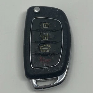 2017-19 HYUNDAI SANTA FE FLIP KEY REMOTE FOB FCC: TQ8-RKE-4F31 95430-2W110 - Picture 1 of 3