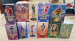 Raro Lote de 11 Estatuas DC Direct Cover Girls of the DC Universe Nuevas - Imagen 1 de 24